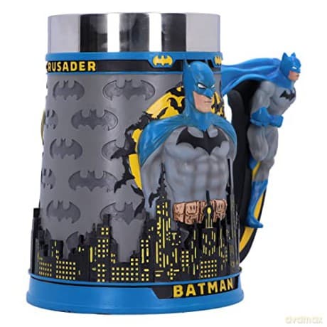 Batman DC The Caped Crusader Tankard (high: 15,5 cm) / kufel kolekcjonerski Batman DC Zamaskowany Krzyżowiec (wys: 15,5 cm)