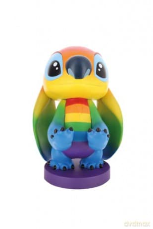 Disney Lilo & Stitch: Rainbow Stitch phone & controller holder (20 cm) / Stojak Disney Lilo i Stitch - Tęczowy Stitch (20 cm)