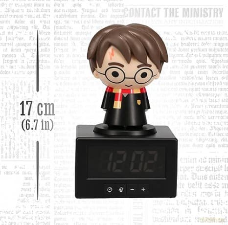 HARRY POTTER Icon Alarm Clock / light (high: 17 cm) / budzik / lampka HARRY POTTER (wysokość: 17 cm)