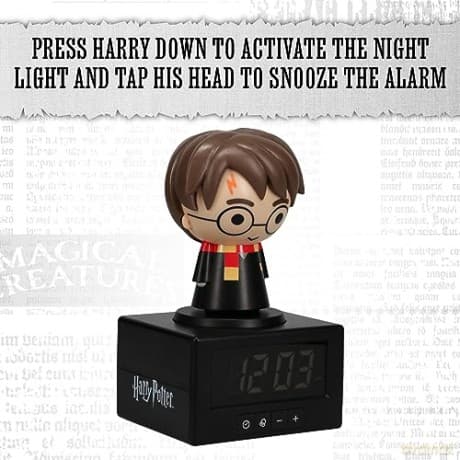 HARRY POTTER Icon Alarm Clock / light (high: 17 cm) / budzik / lampka HARRY POTTER (wysokość: 17 cm)