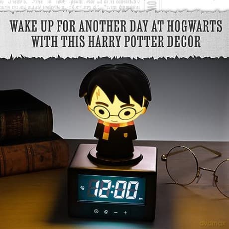 HARRY POTTER Icon Alarm Clock / light (high: 17 cm) / budzik / lampka HARRY POTTER (wysokość: 17 cm)