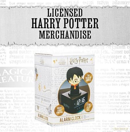 HARRY POTTER Icon Alarm Clock / light (high: 17 cm) / budzik / lampka HARRY POTTER (wysokość: 17 cm)