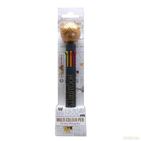 HARRY POTTER Multi Colour Pen - golden snitch / długopis wielokolorowy HARRY POTTER - złoty znicz