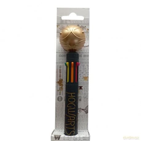 HARRY POTTER Multi Colour Pen - golden snitch / długopis wielokolorowy HARRY POTTER - złoty znicz
