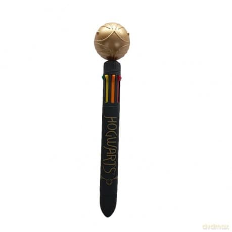HARRY POTTER Multi Colour Pen - golden snitch / długopis wielokolorowy HARRY POTTER - złoty znicz