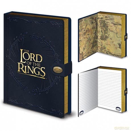 LORD OF THE RINGS A5 PREMIUM NOTEBOOKS / notatnik A5 premium Władca Pierścieni