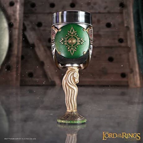 Lord of the Rings Rohan Goblet (high: 19,5 cm) / Puchar kolekcjonerski Władca Pierścieni - Hełm Rohanu (wyskość: 19,5 cm)