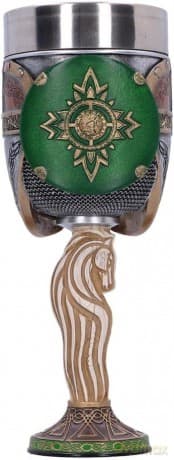 Lord of the Rings Rohan Goblet (high: 19,5 cm) / Puchar kolekcjonerski Władca Pierścieni - Hełm Rohanu (wyskość: 19,5 cm)
