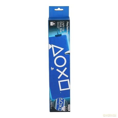 Playstation Light Up desk mat - mousepad (80 x 30 cm) / Playstation mata na biurko - podkładka pod myszkę (80 x 30 cm) z podświetleniem