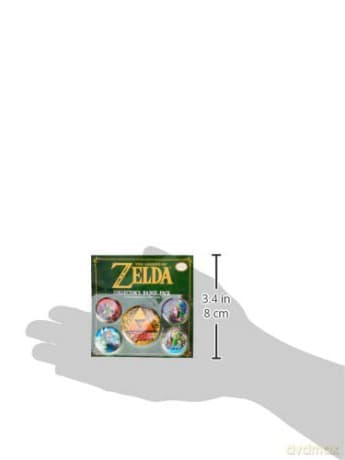 The Legend of Zelda Classic Badge Pack (5 pcs) / Zestaw przypinek The Legend of Zelda - classic (5 sztuk)