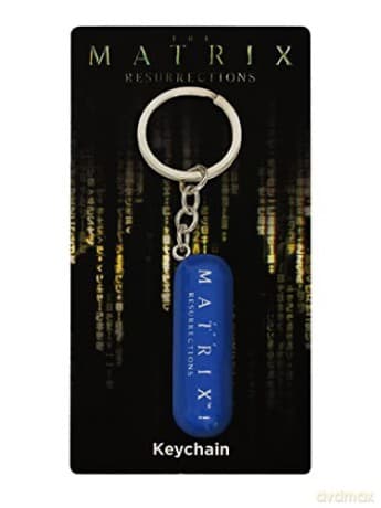 THE MATRIX (RED AND BLUE PILL) 3D KEYCHAIN / Brelok 3D Matrix - niebieska i czerwona pigułka