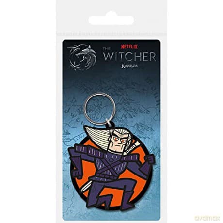 THE WITCHER (GERALT) PVC KEYCHAIN / Brelok Wiedźmin - Geralt