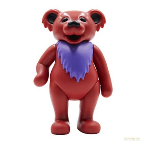 Grateful Dead: Grateful Dead- Dancing Bear (Stealie Red) Reaction Figure