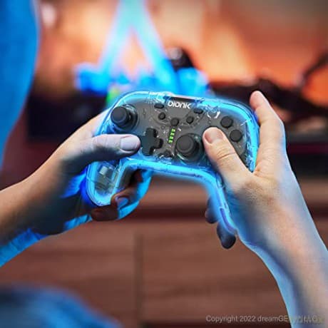 Bionik: Bionik Nintendo Switch Neoglow Wireless Rgb Controller
