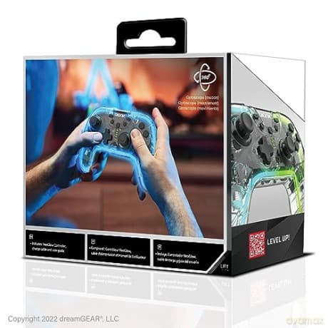 Bionik: Bionik Nintendo Switch Neoglow Wireless Rgb Controller