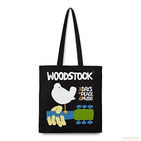 Woodstock: 3 Days Cotton Tote Bag
