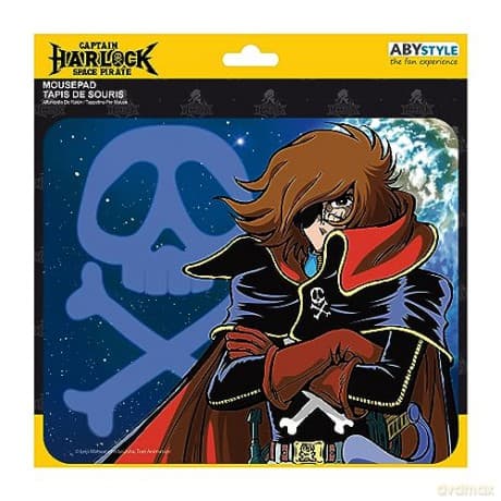 ALBATOR - Elastyczna podkładka pod myszkę - Harlock & emblem