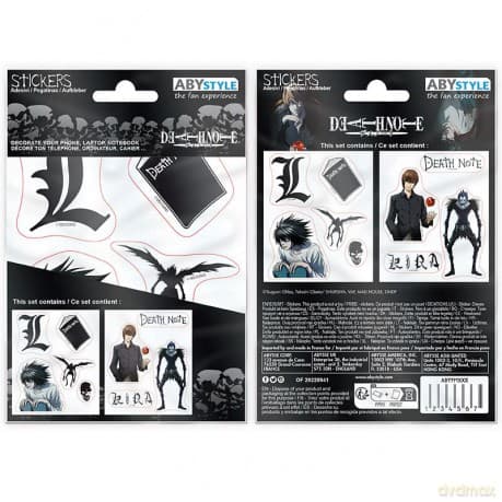 DEATH NOTE - Naklejki - 16x11cm/ 2 sheets - Death Note Icons