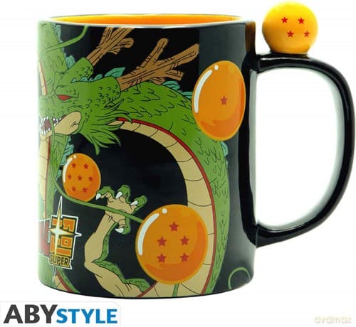 DRAGON BALL SUPER - Kubek 3D handle - Shenron & Dragon Balls