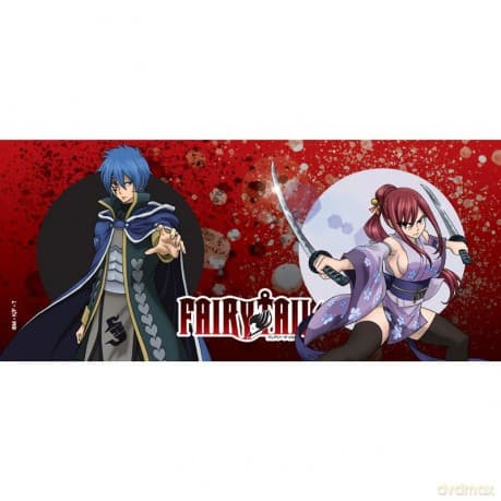 FAIRY TAIL - Kubek - 320 ml - Erza & Jellal - subli - box