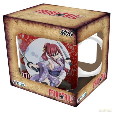 FAIRY TAIL - Kubek - 320 ml - Erza & Jellal - subli - box