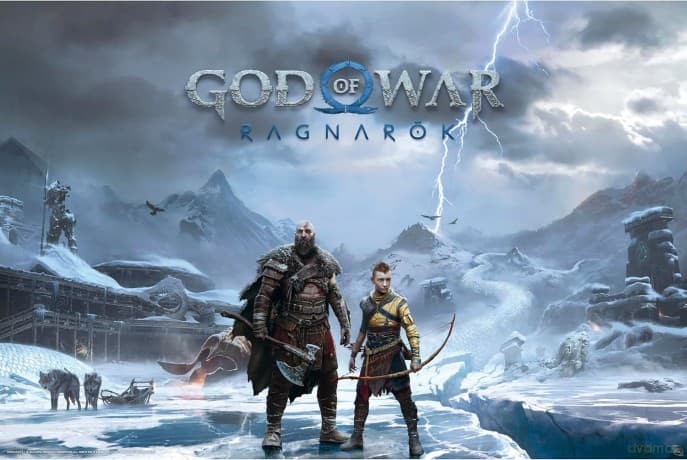 GOD OF WAR - Poster Maxi 91.5x61 - Key Art