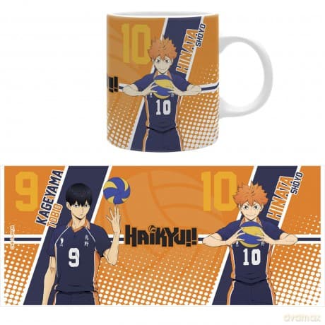 HAIKYU!! - Kubek - 320 ml - Hinata & Kageyama - subli -