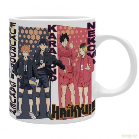 HAIKYU!! - Kubek - 320 ml - Rival teams - subli -