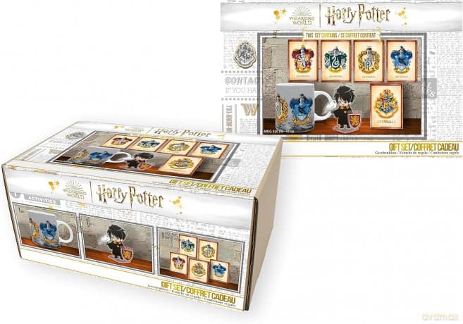 Zestaw Prezentowy Harry Potter Kubek /akrylowa Grafika /5 Pocztówek