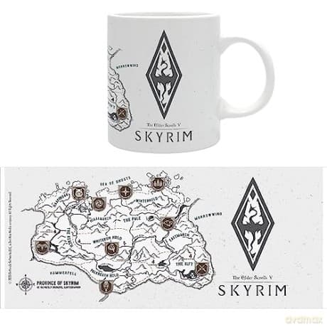 SKYRIM - Kubek - 320 ml - Map - subli - box