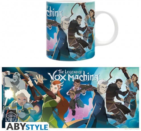 THE LEGEND OF VOX MACHINA - Kubek - 320 ml - Group - subli - box