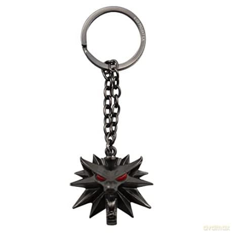 THE WITCHER - Keychain 3D Wolf School Emblem