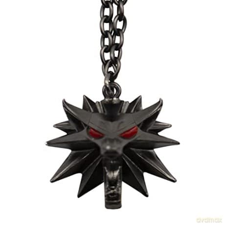 THE WITCHER - Keychain 3D Wolf School Emblem