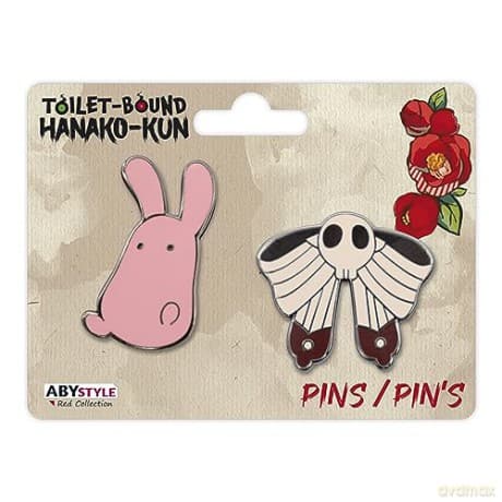 TOILET-BOUND HANAKO-KUN - Set 2 Pins Mokke & Nene's Bow