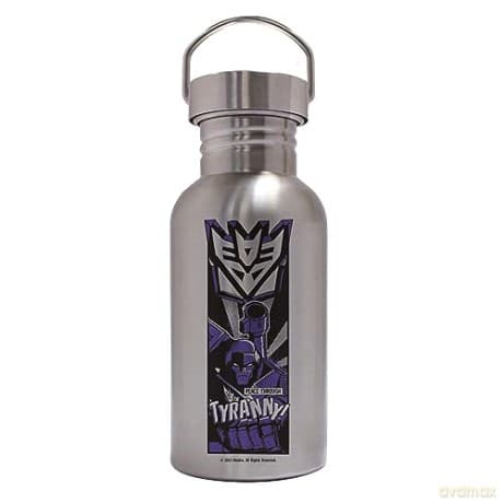 TRANSFORMERS - Canteen Steel Bottle - Peace Through Tyranny