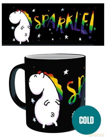 UNICORN - Kubek Heat Change - 320 ml - Sparkle