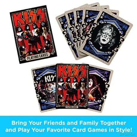 Kiss: Photos Playing Cards