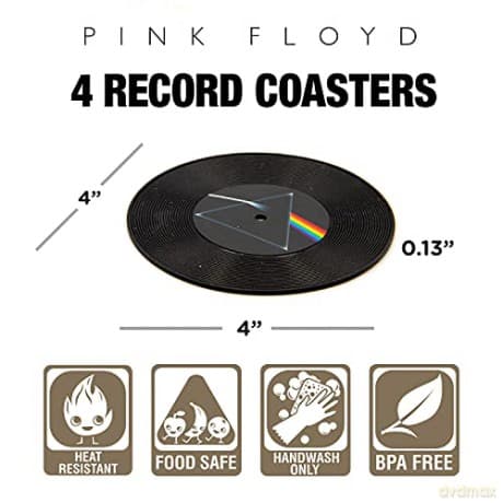 Pink Floyd: Set Of 4 Coasters (zestaw 4 podkladek)