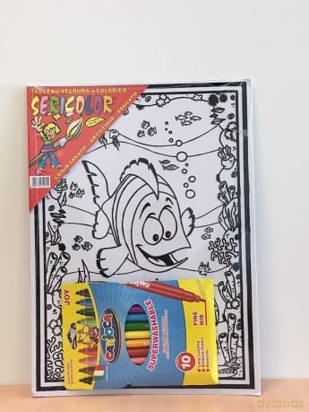 Un Char EGYPTIEN - Tableau A COLORIER