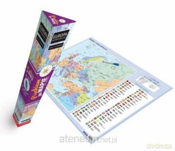 Mapa Europa polityczna (plakat) [KSIĄŻKA]