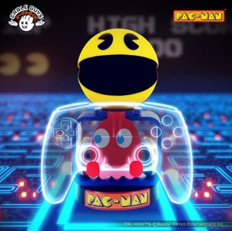 Pac-Man controller and phone holder (20 cm) / stojak Pac-Man (20 cm)