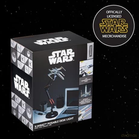 Star Wars X Wing Posable Desk Light / lampka biurkowa Gwiezdne Wojny myśliwiec X-wing