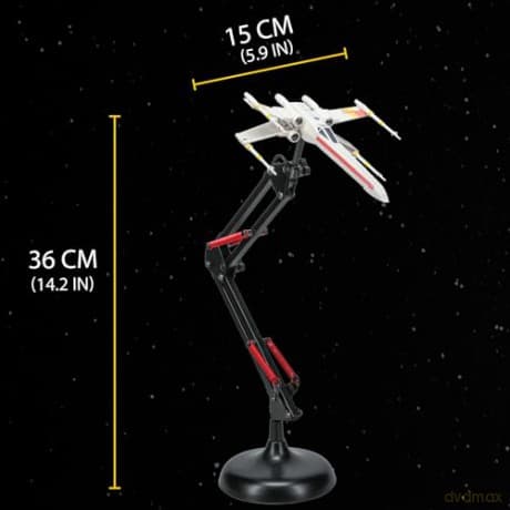 Star Wars X Wing Posable Desk Light / lampka biurkowa Gwiezdne Wojny myśliwiec X-wing