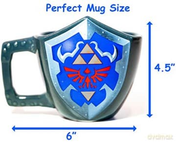 The Legend of Zelda 3d mug - Hylian Shield / kubek 3D Legend of Zelda - tarcza Hylian