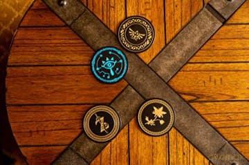 The Legends of Zelda metal coaster set (4 pcs) / zestaw metalowych podkładek Legends of Zelda (4 szt)