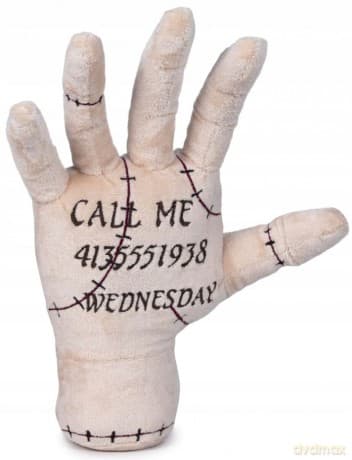 Wednesday Adams - The Thing plush v. 1 (high: 25 cm) / Pluszak Wednesday Adams - Rączka wersja 1 (wysokość: 25 cm)