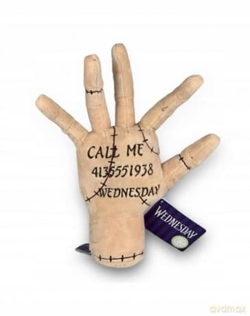 Wednesday Adams - The Thing plush v. 1 (high: 25 cm) / Pluszak Wednesday Adams - Rączka wersja 1 (wysokość: 25 cm)