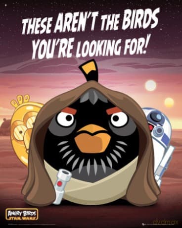 Angry Birds Gwiezdne Wojny Droids (Star Wars) [PLAKAT]