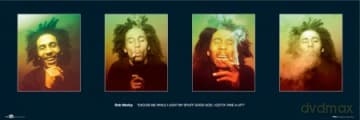 Bob Marley (twarze) [PLAKAT]