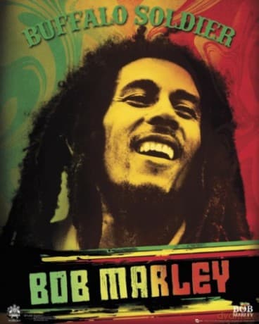 Bob Marley Buffalo Soldier [PLAKAT]